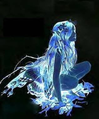 fairy, blue, female