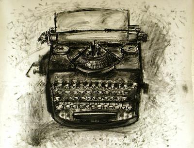 typewriting, artistic impression