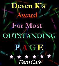 award from DK, 6 stars