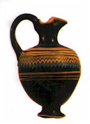 Jarra de vidrio Fenicia