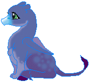 Flute the blue hyppogryph is dappled very prettily, don't you think?