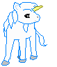 Malth, a unicorn filly.