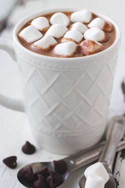 Panas susu coklat