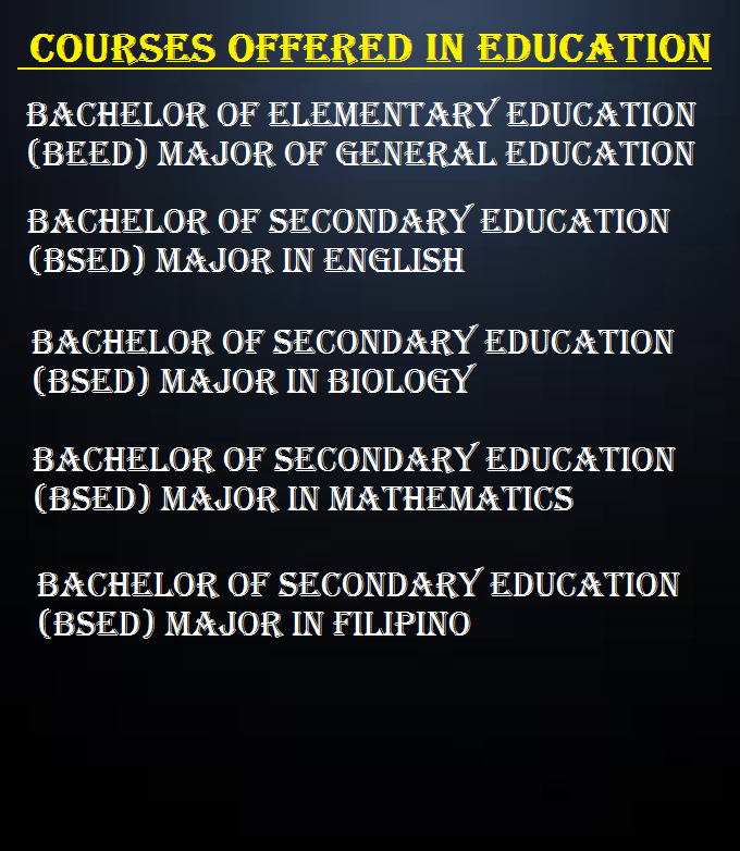 EDUCATION