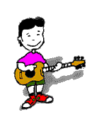 Garoto que toca e canta