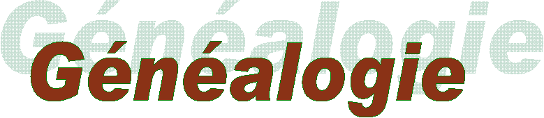 G�n�alogie des Thibault