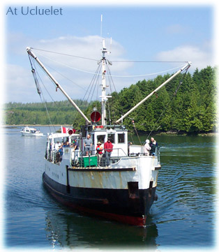 Lady Rose at Ucluelet