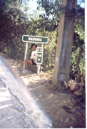 Vi chegando em Maromba