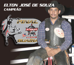 Elton Jos� de souza Campe�o da PBR Brasil Etapa Final em Guaira-SP...foto da Festa do Pe�o de Gauira