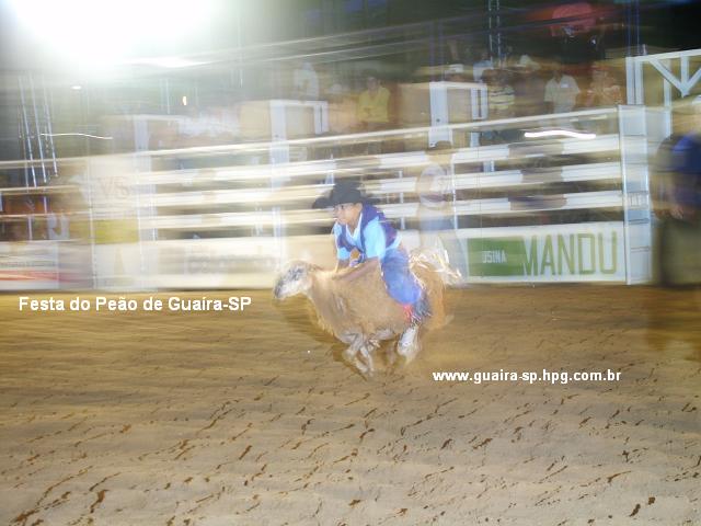 Festa do Pe�o de Boiadeiro de Guaira-SP...crian�a