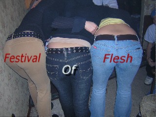 a few asses from the B-day Show