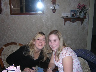 Josie and Amanda from the B-day Show