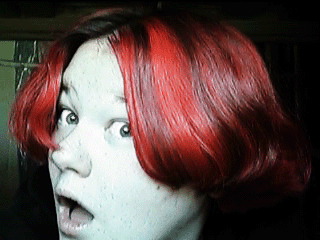 SURPRIZE! i'm white again!