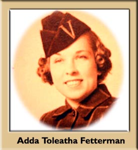 Adda Toleatha Fetterman - WACS