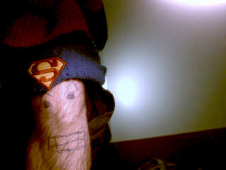 WAIT - Look in the sky...It's a bird...It's a plane...It's SUPERLEGS!!!