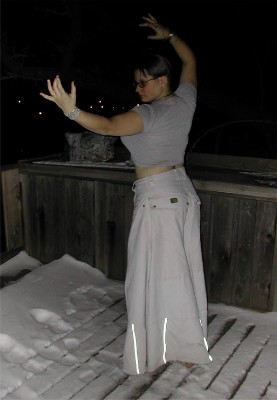 Dancing in the Snow- what a cool band name. (New Years 02)