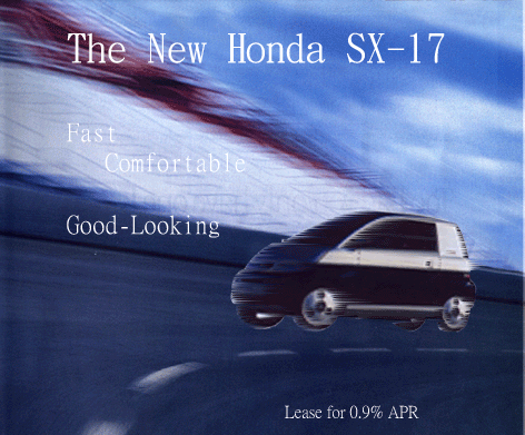 Fake Honda Ad