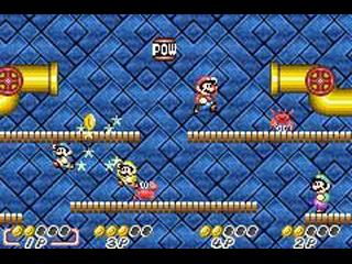 Classic Mario: A brawl between the plumber lookalikes.