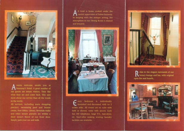 Fennessy Hotel brochure - rooms interior shots