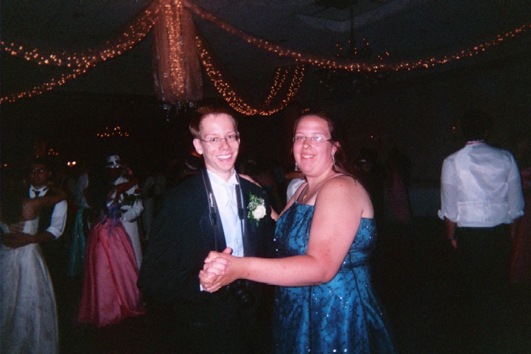 Yay! I got him to dance!