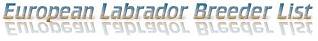 European Labrador Breeder List