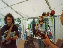 On stage with Joao Pasta
