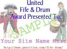 Award Sample