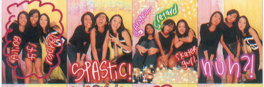 ailing,me,rachel- met up wit rachel who we haven't see fer quite some time. i look pretty retarded on all da pics but both of them look nice so the print is not ruined. :)