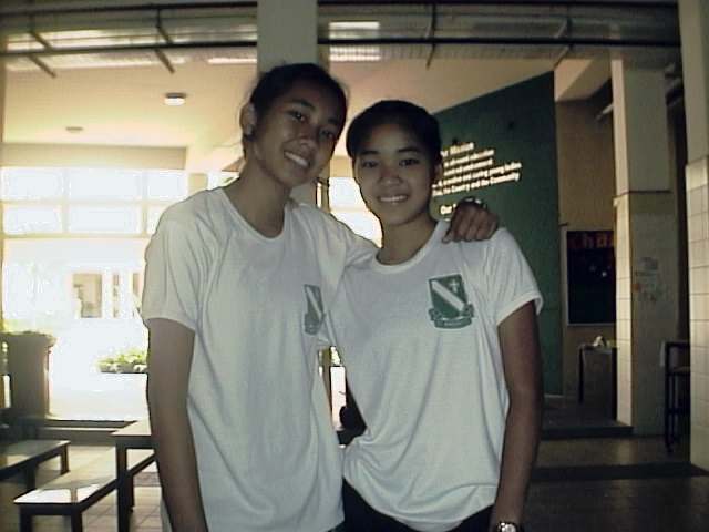 this is me n andreaaaaa da vice capatain.haha