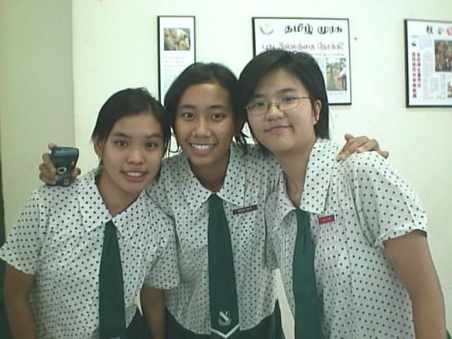 christina,me,hazel(ma good fren)