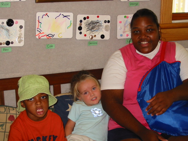 Carter, Sofie, and Miss Lalora