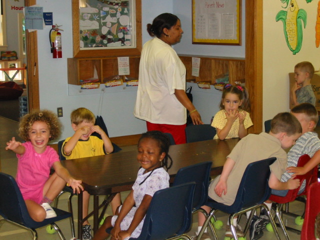 Pre-K at Lunch time
