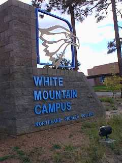 This is the college that I attended in Show Low.