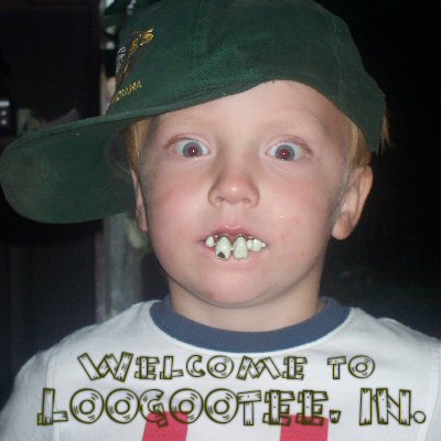 This is my nephew Jayden making fun of the locals.