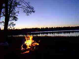 This is Scotts resevoir, one of the first places I lived at camp near Show Low.