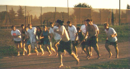 Mile Run start