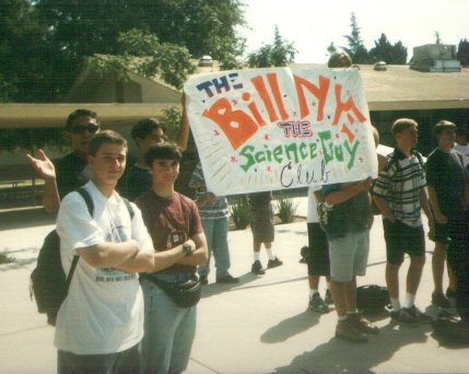 Science Guy Sign