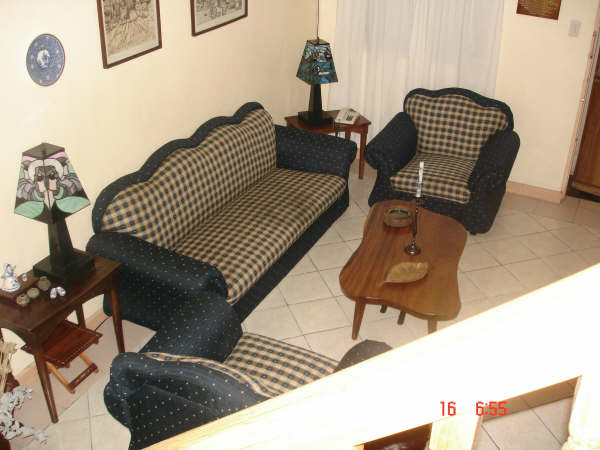 The living room.