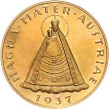 [100 Schilling 1937: 22 gr. Feingold]