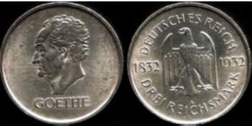 [3 RM 1932 Goethe]