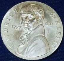 [DDR-Gedenkm�nze auf Kleist]