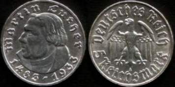 [5 RM 1933 Luther]