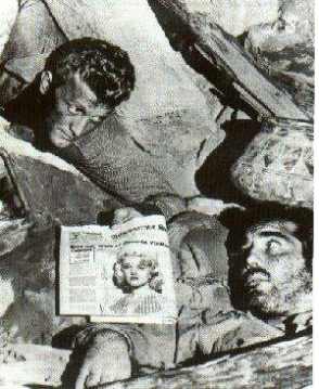 Kirk Douglas und Richard Benedict in 'Ace in the Hole' (1951)