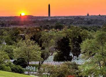 [Arlington, Sonnenaufgang]