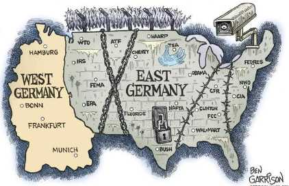 [Karikatur von Ben Garrison]