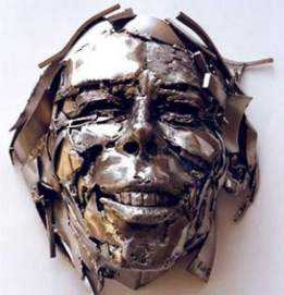 [Brels Totenmaske von Michel Poix (1986)]