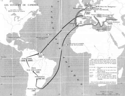 Map Of Candide