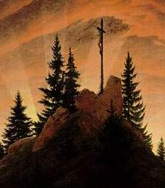 [Caspar David Friedrich: Kreuz im Gebirge]