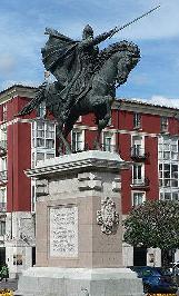 Burgos, Die-Denkmal von Quesada
