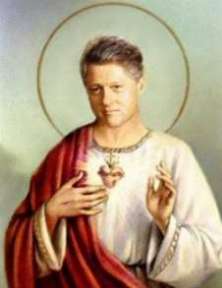 Der heilige Bill Clinton